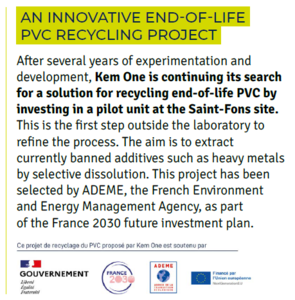 Kem One_CSR-actions-products-recycling