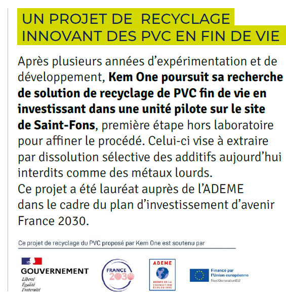 Kem One_RSE-réalisations-produits-recyclage